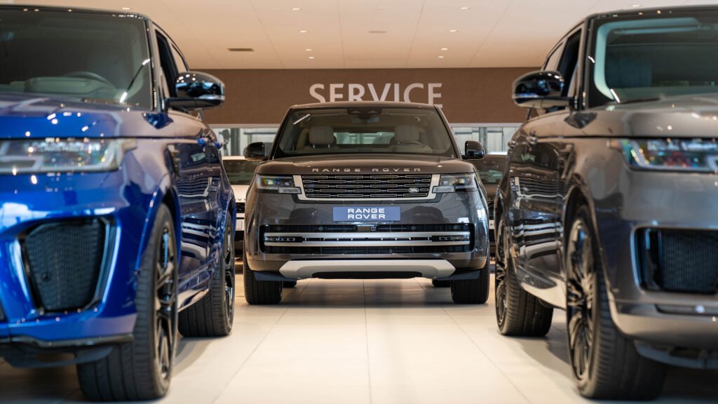 Automotive fotografie showroom